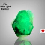 1.70ct Swat Emerald Crystal — A Vivid Green Jewel from Pakistan’s Emerald Valley