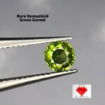 Rare 0.310 ct Demantoid Green Garnet from Khuzdar, Balochistan