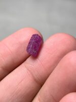 Exploring the Potential of a 4.335ct African Ruby Crystal: 10.98 x 5.50 x 5.13mm - Image 2