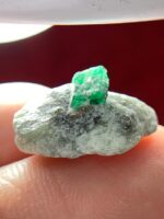 10.15ct Swat Emerald Specimen – Natural Untreated Green Crystal (16.82×12.19×9.32 mm) - Image 2