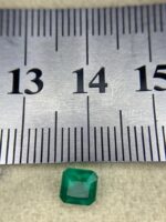 0.40 ct Green Hauyne Gemstone: Square Cut Rare Stone - Image 10