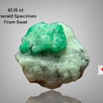 61.15 ct Natural Swat Emerald Specimen (25.77 × 22.06 × 16.48 mm): A Rare Geological Treasure