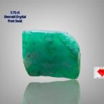 3.75ct Emerald Crystal from Swat – Compact Power with Brilliant Green Clarity