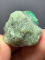 61.15 ct Natural Swat Emerald Specimen (25.77 × 22.06 × 16.48 mm): A Rare Geological Treasure - Image 8