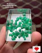 39.65 ct Emerald Rough Lot – Swat Valley Natural Crystals (Untreated)