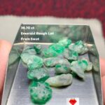 Emerald in the Rough: 36.70ct Lot from Swat’s Legendary Mines