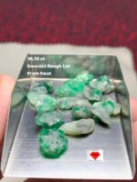 Emerald in the Rough: 36.70ct Lot from Swat’s Legendary Mines