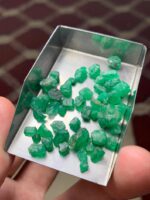 39.65 ct Emerald Rough Lot – Swat Valley Natural Crystals (Untreated) - Image 6