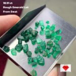 Examining an 18.91ct Swat Emerald Rough: Dimensions, Features & Value Potential