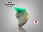 39.25ct Swat Emerald Specimen – Pakistan Gem Valley Mineral