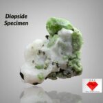 548 ct Diopside specimen from Badakhshan, Afghanistan