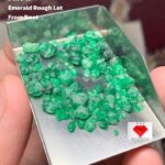 34.60 Carat Rough Emerald from Swat: Nature’s Green Perfection