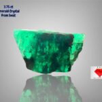 3.75ct Swat Emerald Crystal – Natural Untreated Gem (12.61×7.31×6.75 mm)