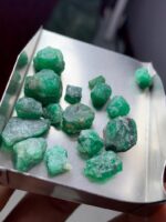 51.90ct Swat Emerald Rough Lot – Premium Untreated Green Crystals for Collectors & Cutters - Image 2