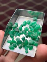 39.65 ct Emerald Rough Lot – Swat Valley Natural Crystals (Untreated) - Image 11