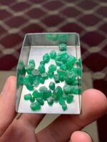 39.65 ct Emerald Rough Lot – Swat Valley Natural Crystals (Untreated) - Image 13