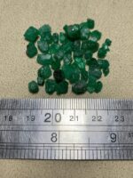 39.65 ct Emerald Rough Lot – Swat Valley Natural Crystals (Untreated) - Image 14