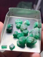 51.90ct Swat Emerald Rough Lot – Premium Untreated Green Crystals for Collectors & Cutters - Image 6