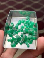 39.65 ct Emerald Rough Lot – Swat Valley Natural Crystals (Untreated) - Image 7