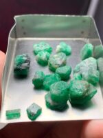 51.90ct Swat Emerald Rough Lot – Premium Untreated Green Crystals for Collectors & Cutters - Image 9