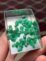39.65 ct Emerald Rough Lot – Swat Valley Natural Crystals (Untreated) - Image 9