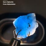 Precision in Blue: 5.05ct Rare Afghanite Crystal from Afghanistan