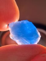 Precision in Blue: 5.05ct Rare Afghanite Crystal from Afghanistan - Image 8