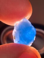 Precision in Blue: 5.05ct Rare Afghanite Crystal from Afghanistan - Image 9