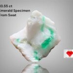 Impressive 33.55ct Emerald Specimen from Swat – A Majestic Green Gem