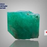 5.90ct Natural Emerald Crystal from Swat – Untreated Vivid Green Gem (9.90 × 8.36 × 8.00 mm)