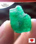 18.20 ct Swat Emerald Crystal – Bold Natural Crystal