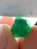 5.90ct Natural Emerald Crystal from Swat – Untreated Vivid Green Gem (9.90 × 8.36 × 8.00 mm) - Image 2