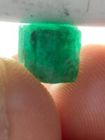5.90ct Natural Emerald Crystal from Swat – Untreated Vivid Green Gem (9.90 × 8.36 × 8.00 mm) - Image 4
