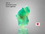 2.15ct Laghman Emerald Crystal: Balanced Beauty with Rich Afghan Green
