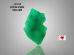 Green Flame: 3.240ct Swat Emerald Crystal with Vivid Natural Clarity