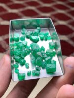 42.45 Carat Swat Emerald Rough Lot – Natural Crystal from Pakistan - Image 11