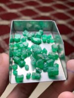 42.45 Carat Swat Emerald Rough Lot – Natural Crystal from Pakistan - Image 14