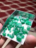 42.45 Carat Swat Emerald Rough Lot – Natural Crystal from Pakistan - Image 2