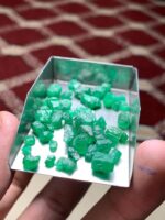 42.45 Carat Swat Emerald Rough Lot – Natural Crystal from Pakistan - Image 5