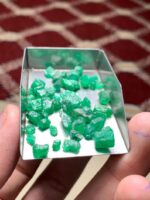42.45 Carat Swat Emerald Rough Lot – Natural Crystal from Pakistan - Image 8