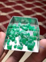 42.45 Carat Swat Emerald Rough Lot – Natural Crystal from Pakistan - Image 9