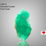 4.55ct Swat Emerald Crystal: A Majestic Natural with Striking Presence
