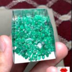 55ct Swat Emerald Rough Lot
