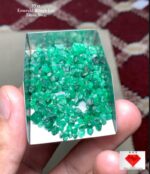 55ct Swat Emerald Rough Lot
