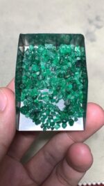 55ct Swat Emerald Rough Lot - Image 2