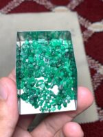 55ct Swat Emerald Rough Lot - Image 11