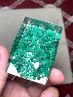 55ct Swat Emerald Rough Lot - Image 16