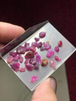 34.70ct Ruby Rough Lot – Natural Afghan Ruby Crystals - Image 3