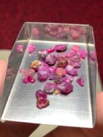 34.70ct Ruby Rough Lot – Natural Afghan Ruby Crystals - Image 6