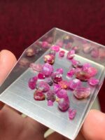 34.70ct Ruby Rough Lot – Natural Afghan Ruby Crystals - Image 8